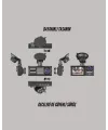 Ta-01 1080p Ön 720p Arka Ve İç Kamera Sistemli Dvr