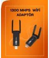 Tak-çalıştır Özellikli Çift Bant Wifi Adaptör – 1200 Mbps