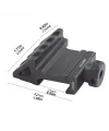 Taktik 45 Derece Açı Ofset Yan Adaptörü Rts 20mm Picatinny Ray