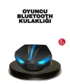 Tam Kablosuz Oyuncu Kulaklığı 5.0 Bluetooth Led Kontrollü