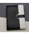 Tarihsiz Ajanda Defter Siyah Beyaz Renk
