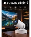 Taşınabilir Android Projeksiyon Ayaklı Çift Kollu 4k Çözünürlüklü Sinema Projeksiyonu