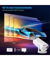Taşınabilir Android TV Özellikli Projeksiyon