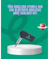 Taşınabilir Bluetooth Aux Araç Müzik Ve Konuşma Kiti