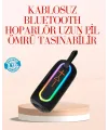 Taşınabilir Bluetooth Hoparlör Kırmızı Ip67 Su Geçirmez