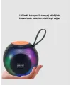 Taşınabilir Bluetooth Hoparlör – Rgb Işıklı, Güçlü Bas Ve 8 Saat Pil Ömrü