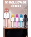 Taşınabilir Bluetooth Karaoke Mikrofon: Hafıza Kart Girişli, Etkileyici Performans