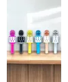 Taşınabilir Bluetooth Karaoke Mikrofon: Hafıza Kart Girişli, Etkileyici Performans