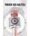 Taşınabilir Bluetooth Karaoke Mikrofon: Hafıza Kart Girişli, Etkileyici Performans