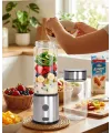 Taşınabilir Cam Blender 450 Ml 350 Ml Çift Hazneli Smoothie Blender