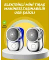 Taşınabilir, Cep Boyunda, Şarjlı Elektrikli Tıraş Makinesi