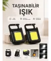 Taşınabilir Işık 3 Işık Modlu Usb Şarj Özeeliğine Sahip