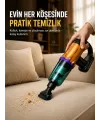 Taşınabilir Kablosuz El Süpürgesi Araç Ve Ev Temizliğine Uygun