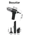 Taşınabilir Kablosuz Elektrikli El Süpürgesi- Ev, Ofis, Araba ,klavye Temizliği İçin İdeal