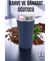 Taşınabilir Kahve & Baharat Öğütücü, Kolay Temizlenebilir Ve Uzun Ömürlü Paslanmaz Çelik