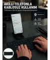 Taşınabilir Katlanabilir Bluetooth Klavye İos Android Windows Uyumlu