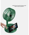Taşınabilir Katlanabilir Mini Fan 3 Kademeli Şarj Edilebilir