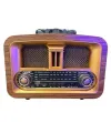 Taşınabilir Klasik Am/fm/sw  Retro Ev Radyo Usb İle Şarj Olabilen Retro Radyo