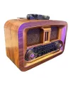Taşınabilir Klasik Am/fm/sw  Retro Ev Radyo Usb İle Şarj Olabilen Retro Radyo