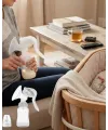 Taşınabilir Manuel Göğüs Pompası Ayarlanabilir Vakumlu 180 Ml Şişeli