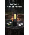 Taşınabilir Metalik Led El Feneri Uzun Pil Ömürlü Kamp Aracı