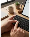 Taşınabilir Mini Bluetooth Klavye Şarjlı Kablosuz Klavye
