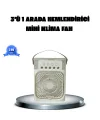 Taşınabilir Mini Klima Fan 3’ü 1 Arada Soğutucu, Nemlendirici Ve Gece Lambası