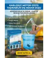 Taşınabilir Şarjlı Seyyar Duş Seti ( Pompa - Hortum - Duş Başlığı )