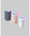 Taşınabilir Usb Mini Nemlendirici – Led Aydınlatmalı, Çift Püskürtme Modu