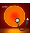 Taşınabilir USB Sunset Gün Batımı Ambiyans Işığı Lamba
