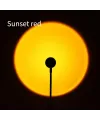 Taşınabilir USB Sunset Gün Batımı Ambiyans Işığı Lamba