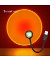 Taşınabilir Usb Sunset Lamba: Ev Ve Araba İçin Ambiyans Işığı