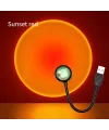 Taşınabilir USB Sunset Lamba: Ev ve Araba İçin Ambiyans Işığı