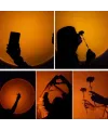 Taşınabilir Usb Sunset Lamba: Ev Ve Araba İçin Ambiyans Işığı