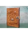 Taşlı Deri Defter Ksk3146