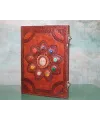 Taşlı Deri Defter Ksk3157