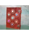 Taşlı Deri Defter (1 Adet) Seçenek 12