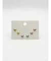 Tatlı Minik Fiyonklar Altılı Küpe - Kp00667