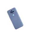 Tecno Camon 16 Kılıf Nano İçi Kadife Silikon - Gri
