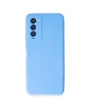 Tecno Camon 18 Kılıf First Silikon - Mavi