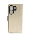 Tecno Camon 20 Prime Trend S Plus Kapaklı Kılıf - Gold
