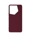 Tecno Camon 20 Pro 5G Kılıf First Silikon - Bordo