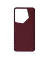 Tecno Camon 20 Pro 5g Kılıf First Silikon - Bordo
