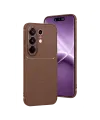 Tecno Camon 50 Pro 5g Auto Focus Karbon Kapak - Kahverengi