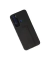 Tecno Pova Neo Kılıf Mega Standlı Silikon - Siyah