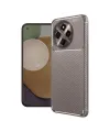Tecno Spark 30 Pro Kılıf Auto Focus Karbon Kapak - Gri