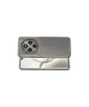 Tecno Spark 30c Kılıf Auto Focus Karbon Kapak - Gri