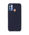 Tecno Spark 7t Kılıf First Silikon - Lacivert