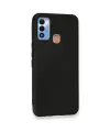 Tecno Spark 7t Kılıf First Silikon - Siyah