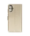 Tecno Spark 9 Pro Trend S Plus Kapaklı Kılıf - Gold